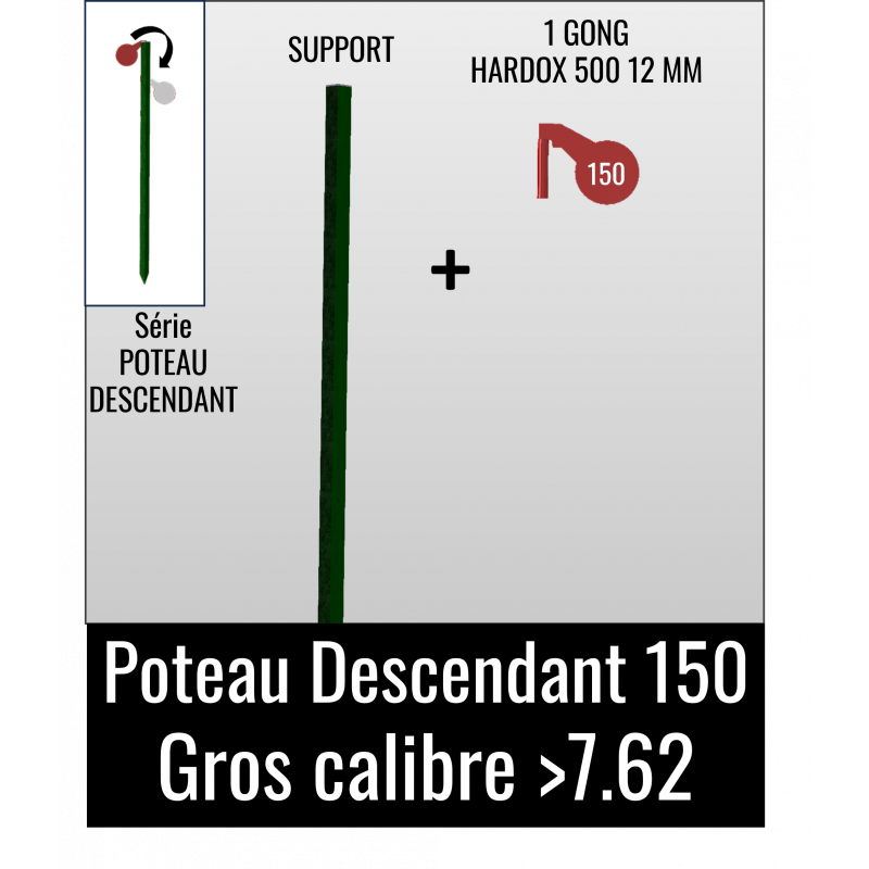 Kit Poteau Descendant 150