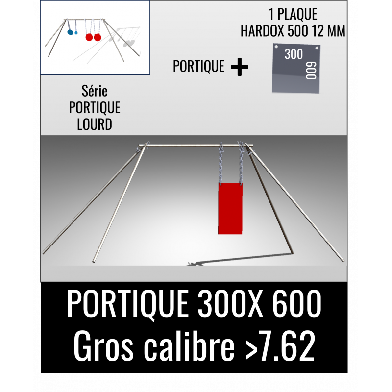 Kit Portique Lourd - Plaque 300 x 600