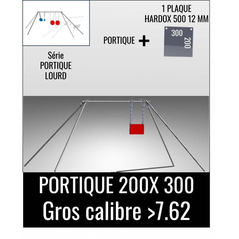 Kit Portique Lourd - Plaque 200x 300