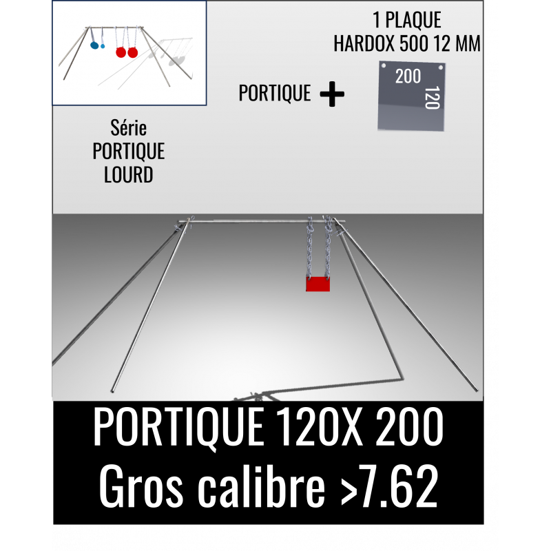 Kit Portique Lourd - Plaque 120x 200